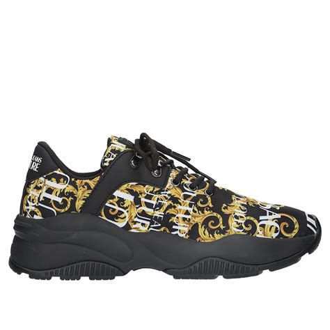 versace black gold sneakers|versace sneakers damen sale.